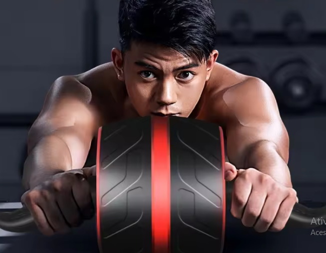 Rodas Abdominais Com Apoio Para Os Joelhos